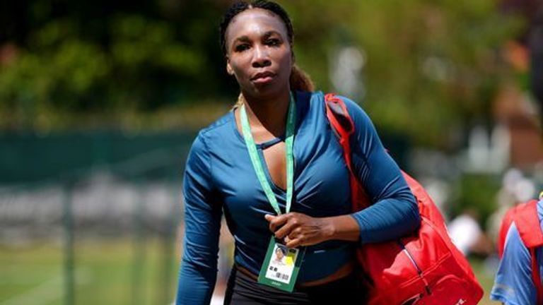 Venus Williams requested a late wildcard to play alongside Jimmy Murray in mixed doubles
