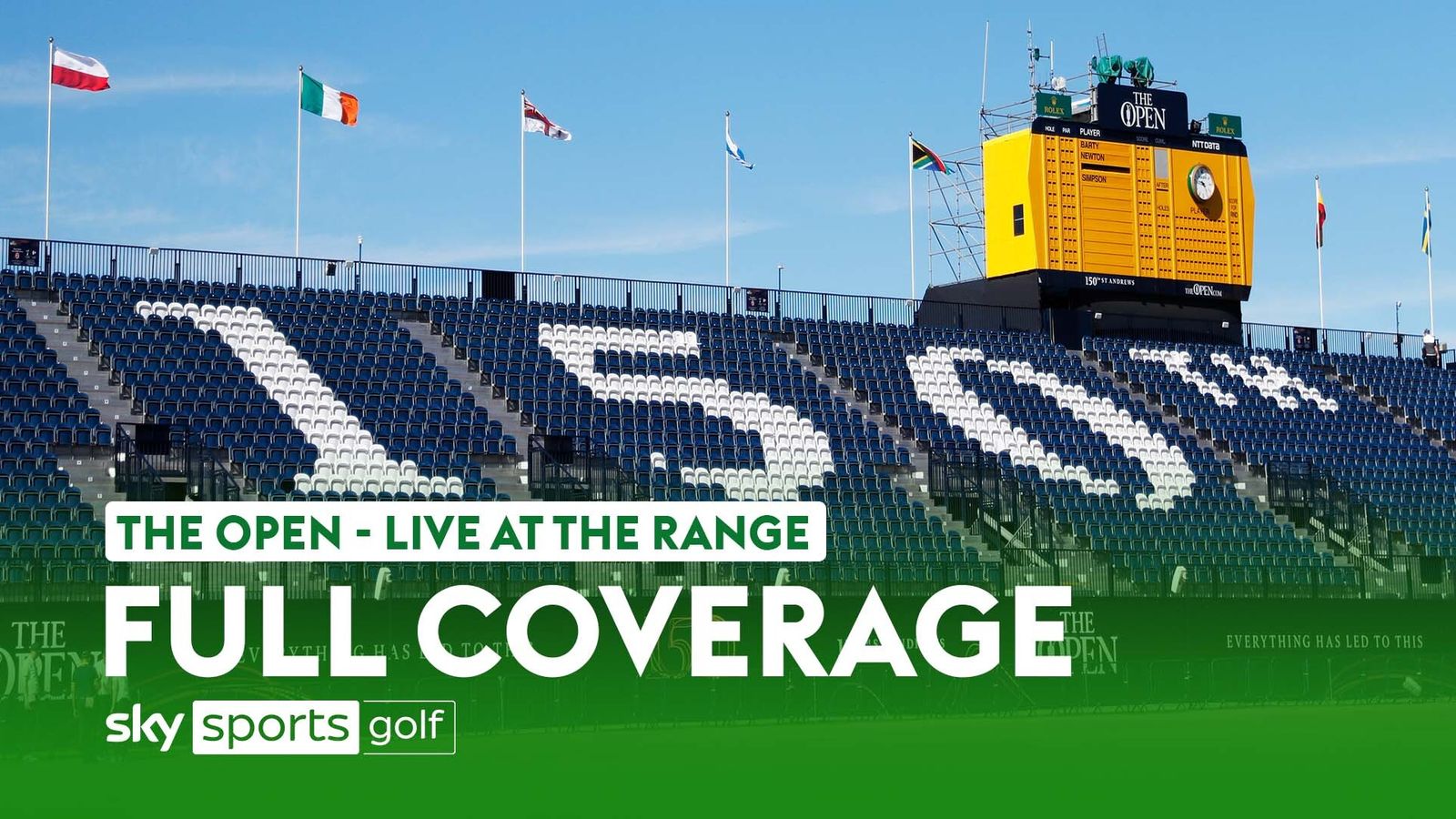 The 150th Open: Watch ‘Live At The Range’ stream from iconic Old Course at St Andrews