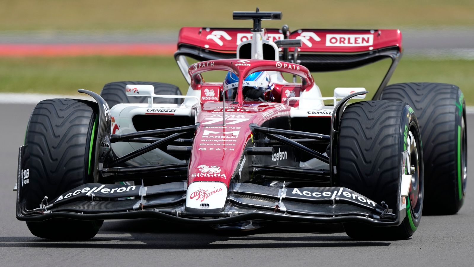 British GP: Valtteri Bottas tops Lewis Hamilton in Practice One as rain delays Mercedes intrigue