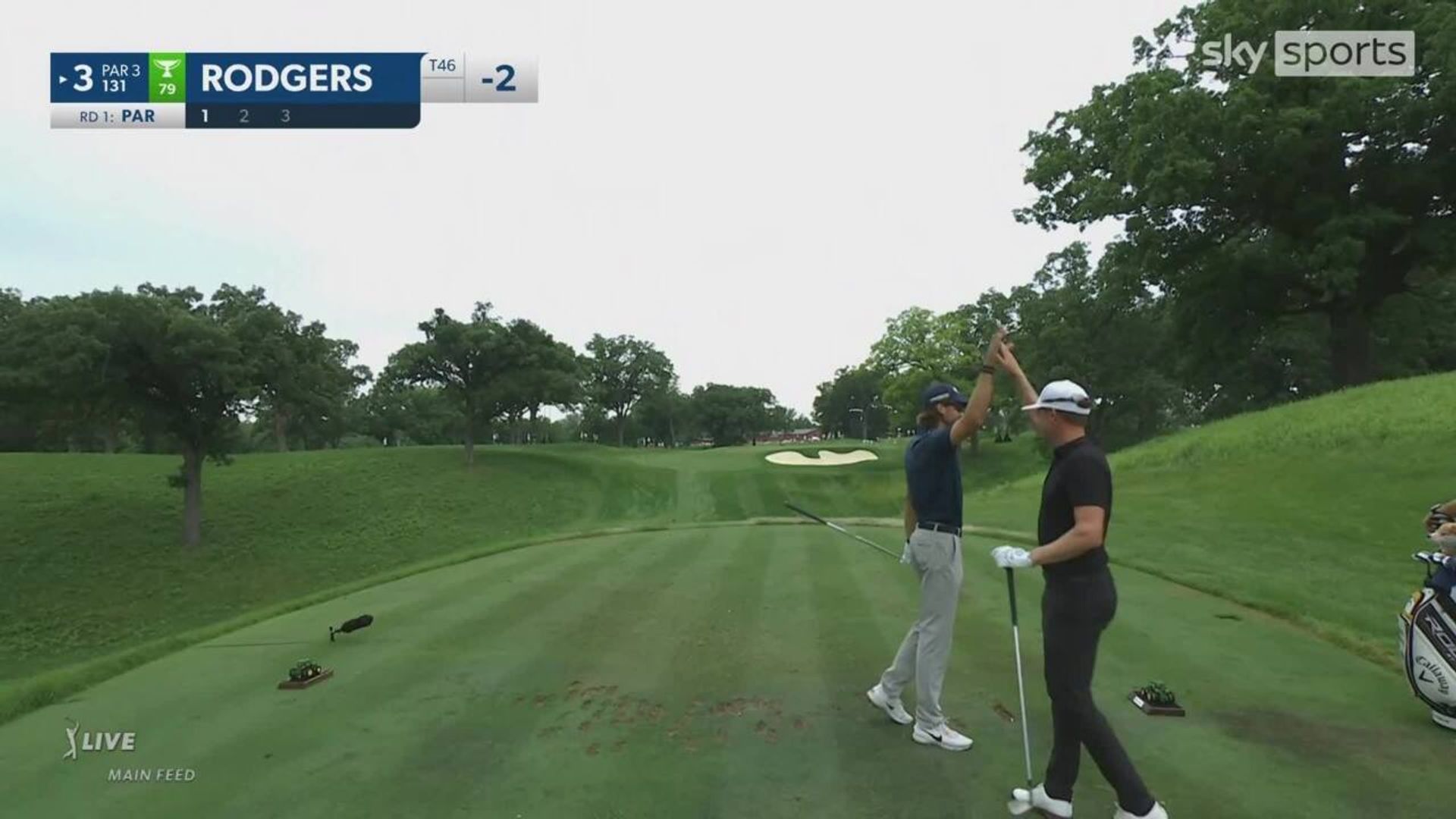 'That was outstanding' - Stunning hole in one!
