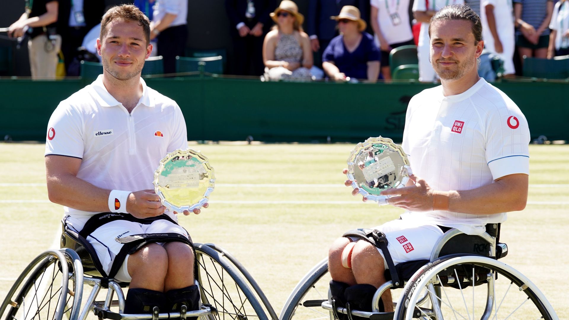Hewett and Reid's Grand Slam streak ends in Wimbledon defeat