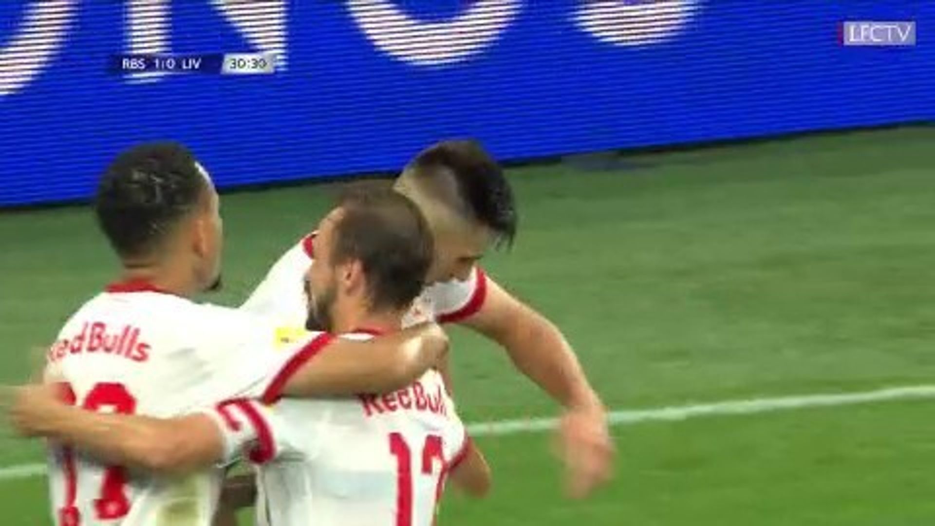 Highlights: Liverpool beaten by Salzburg in final pre-season game