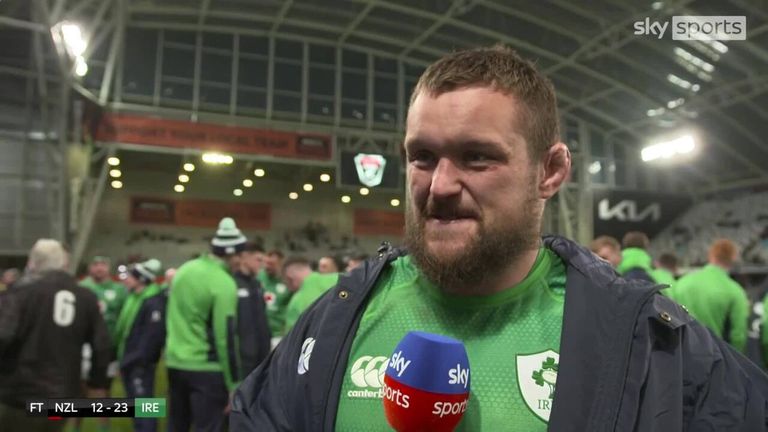 Andrew Porter expresses his pride after Ireland's historic victory over New Zealand but says the task is now to win the Third Test and clinch the series