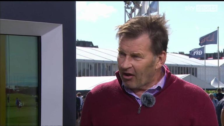 Three-time champion  Sir Nick Faldo joined Nick Dougherty in the Open Zone to discuss his sensational victory in 1990 at St Andrews, the second of three wins at The Open