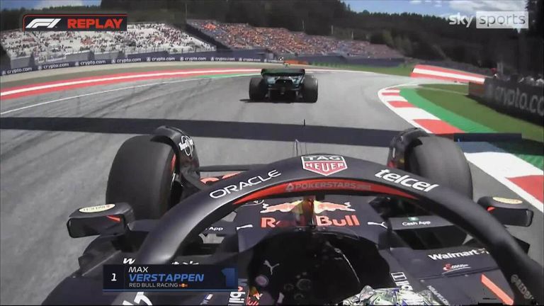 Despite going fastest in first practice for the Austrian Grand Prix, Max Verstappen endured some frustrating moments caused by traffic.