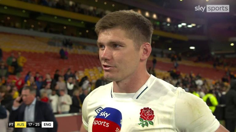 Owen Farrell says they need to improve in their discipline and retain momentum quicker, despite England's big win over Australia