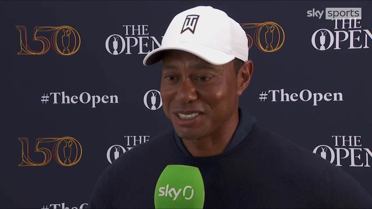 Tiger Woods le dice a Sky Sports que no tiene planes de retirarse por el momento, pero admite que esta puede haber sido su última oportunidad de ganar un Abierto en St Andrews.