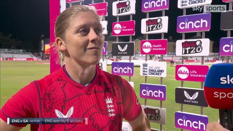 Heather Knight praises England's clinical performances so far in the summer after they wrapped up a series win over South Africa.