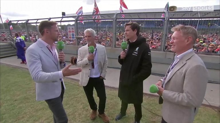 Mercedes boss Toto Wolff was delighted with their improved showing at Silverstone as Lewis Hamilton finished on the podium in front of his home fans.