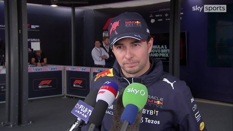 Sergio Perez says he enjoyed his wheel-to-wheel racing with Lewis Hamilton as he fought back to finish in P2 at Silverstone