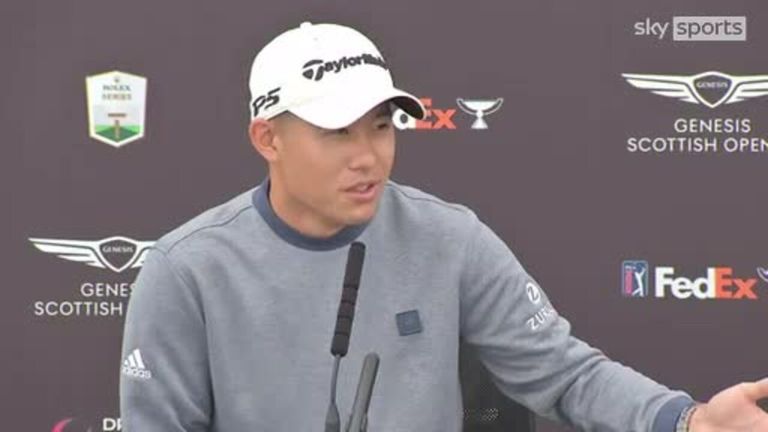 Defending Open champion Collin Morikawa couldn't hide his frustration at repeatedly having to speak out about the dispute between traditional golf courses and the LIV Golf series.