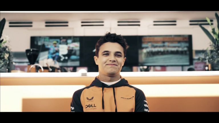 McLaren's Lando Norris reflects on his first Formula 1 podium two years ago in Austria at the Red Bull Ring circuit.