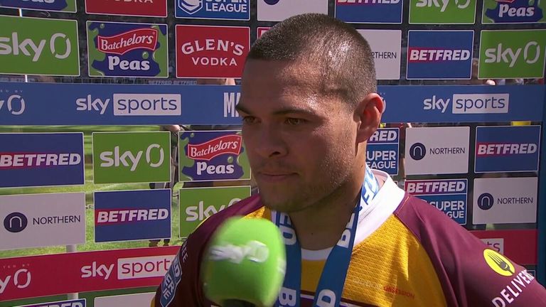 Huddersfield Giants' Tui Lolohea says Ian Watson gets the best out of him and he gets the best out of his head coach after their victory over Salford Red Devils.