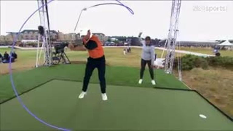 Henni Koyack is joined by McIlroy in the Open Zone via the power of Sky Scope technology to take a closer look at his power and prowess off the tee