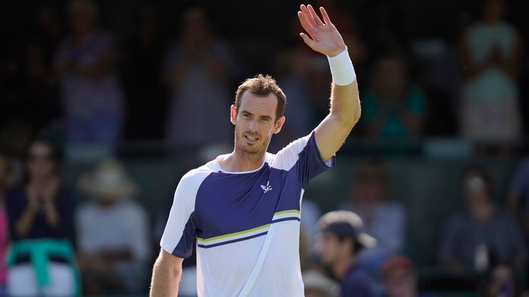Murray’s grass-court season comes to an end in Newport