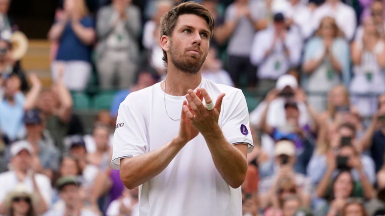 Wimbledon: Cameron Norrie takes on David Goffin for a place in the semi-finals