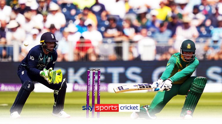 A look back at the standout moments from Rassie van der Dussen's brilliant 133 knock in the first ODI against England.