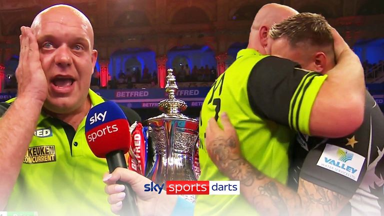 Van Gerwen says the good times are coming back after winning his third World Matchplay title