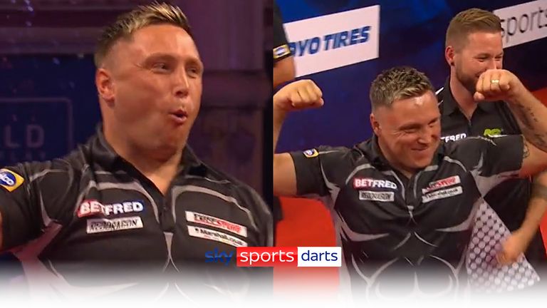 Gerwyn Price raised the roof in Winter Gardens with a magical nine-dart finish in his semi-final win over Danny Noppert
