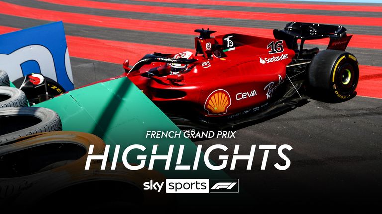 Highlights of the French Grand Prix which saw Max Verstappen claimed his seventh win of the season, ahead of Lewis Hamilton.