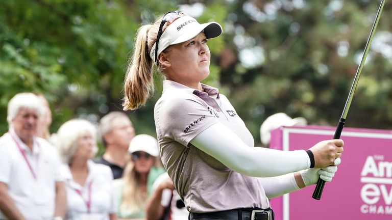 Highlights from the third round of the 2022 Evian Championship from the Evian Resort.
