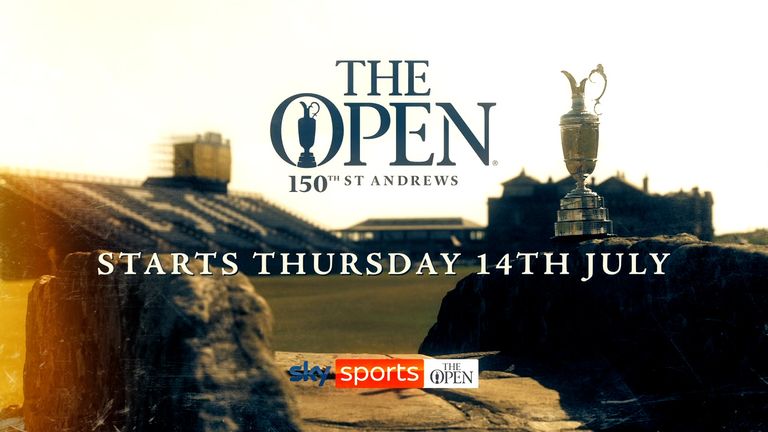 Watch every moment from the 150th Open, live only here on Sky Sports.