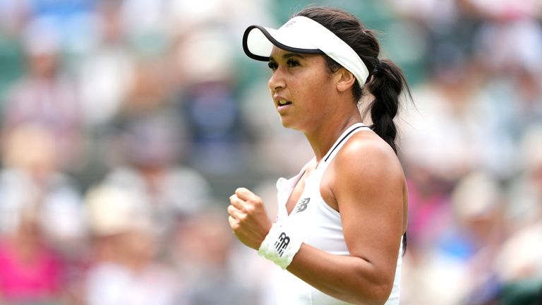 Heather Watson is making her 12th appearance at the Wimbledon Championships 
