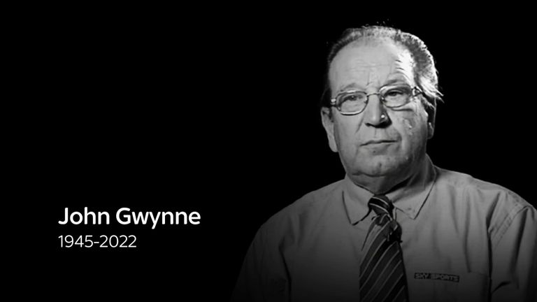 John Gwynne has died at the age of 77