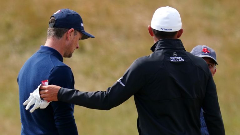 Justin Rose withdrew ahead of his opening round at The Open