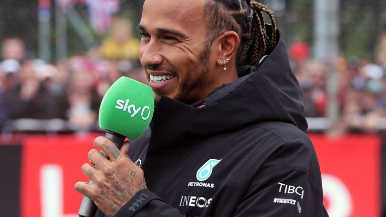 Lewis Hamilton has opened up on Abu Dhabi and his 2022 season in a Sky Sports F1 exclusive for the British GP