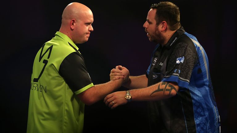 Michael van Gerwen will take on Adrian Lewis in the opening round of the World Matchplay in Blackpool - live on Sky Sports