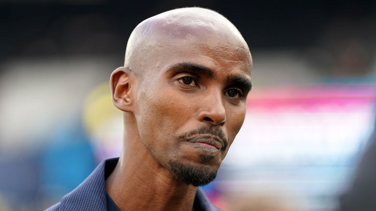 Mo Farah withdrew from Sunday's London Marathon