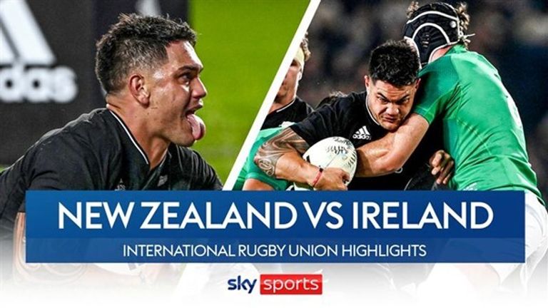 Highlights from Eden Park as New Zealand welcomed Ireland.