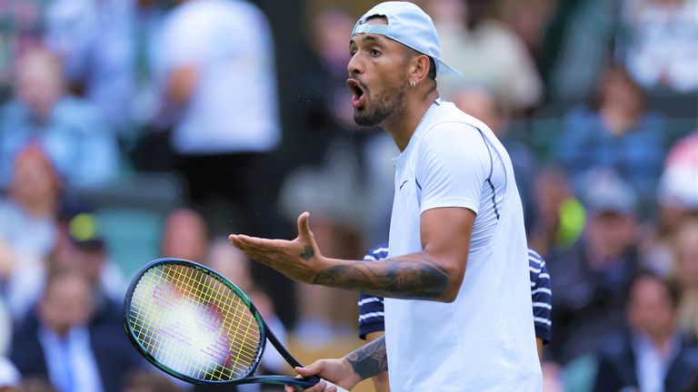 Wimbledon: Nick Kyrgios se une a Rafael Nadal en la segunda semana del Grand Slam después de un choque de fuego |  Noticias de tenis