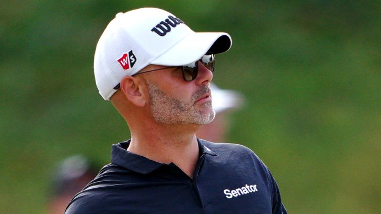 Paul Waring holds a two-shot lead in Southport