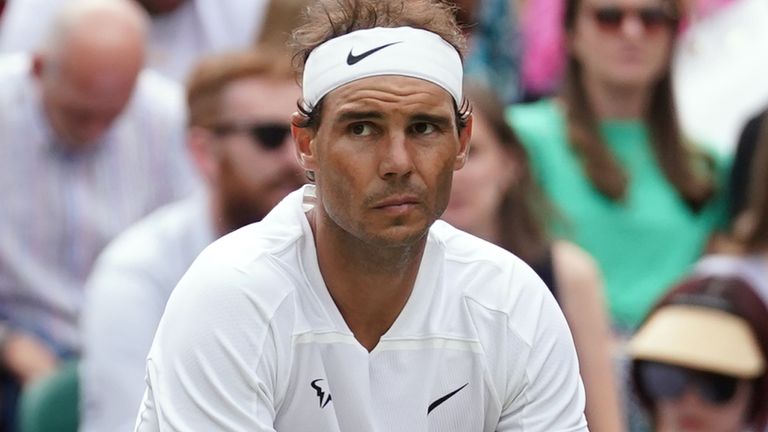 Nadal admitted after the match he had considered withdrawing 