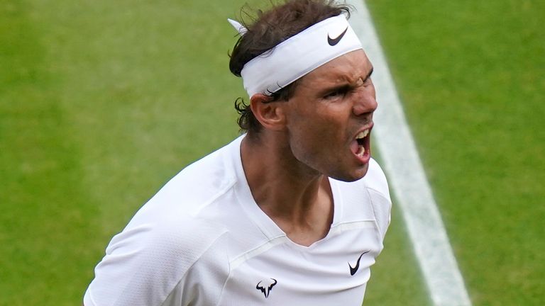 Rafael Nadal, Center Court'ta dikkat çekici bir geri dönüş yaptı