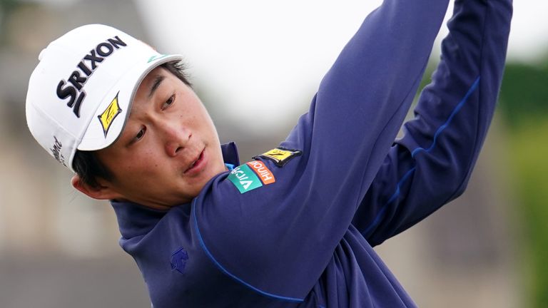 Hoshino makes his third consecutive major appearance, having played in both the PGA Championship and US Open