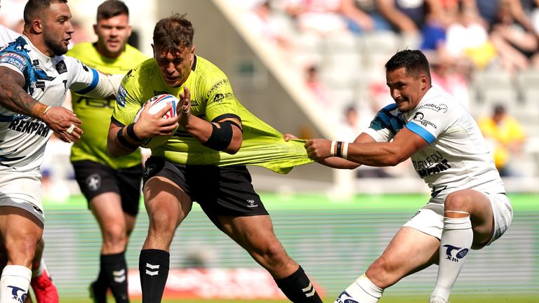 Highlights of the Betfred Super League match between Wakefield Trinity and Toulouse