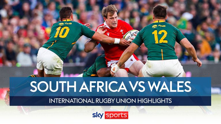 Take a look back at the highlights of the second Test between South Africa and Wales in Bloemfontein