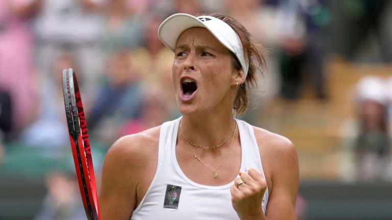 Maria to face Jabeur in last four at Wimbledon