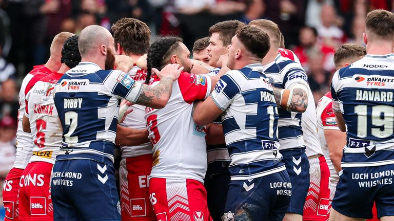 Old rivals St Helens and Wigan clash again in the second game of Magic Weekend on Saturday