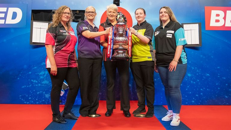 Lisa Ashton, Turner, Chloe O&#8217;Brien, Katie Sheldon and De Graaf took part at the inaugural Women's World Matchplay last year