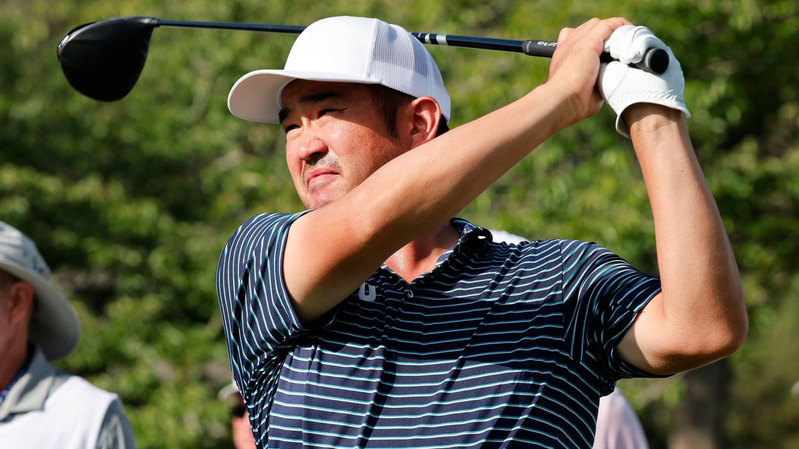 PGA Tour: John Huh two shots clear at Wyndham Championship after career-best round