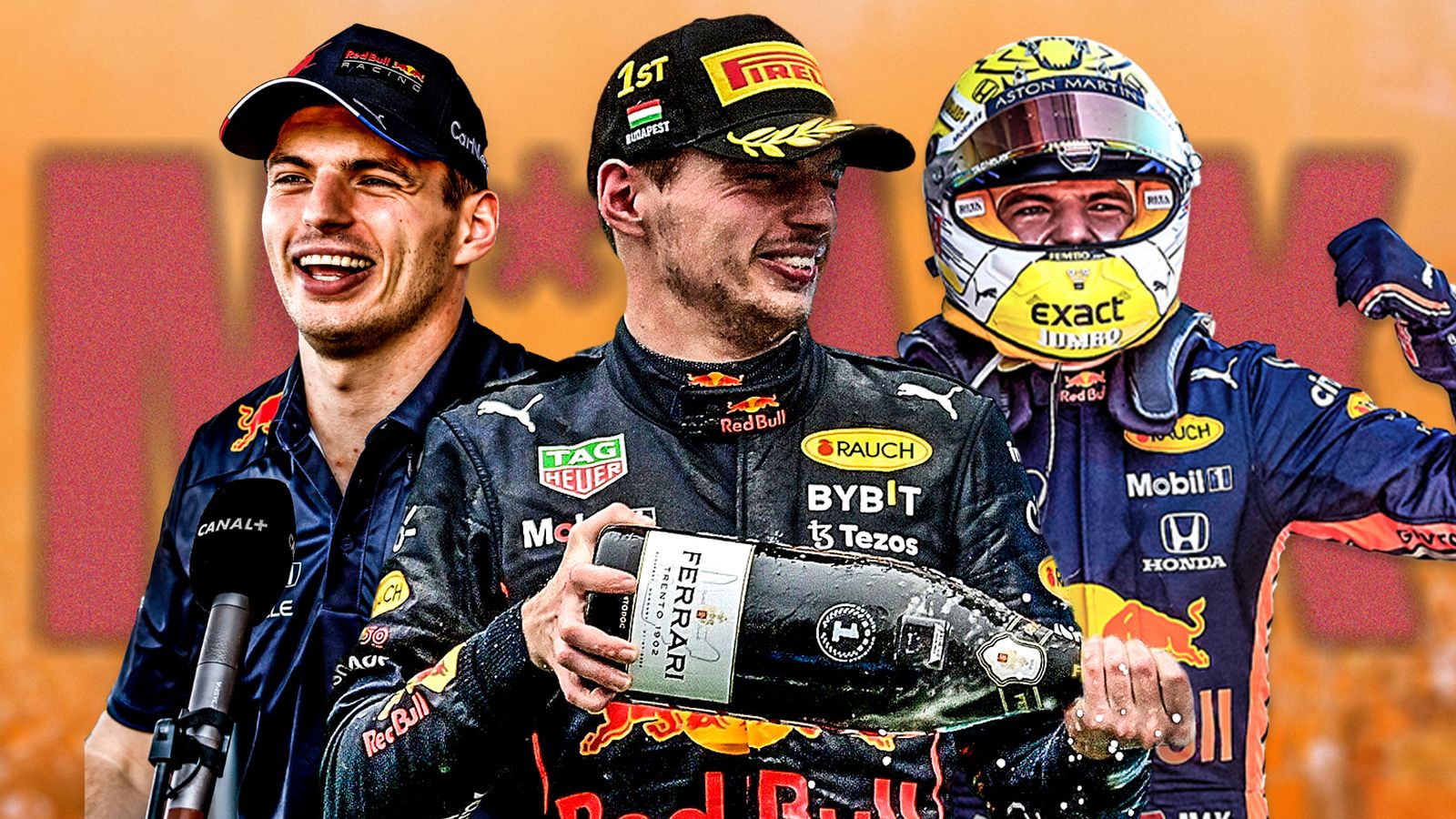 Max Verstappen World Champion Formula 1 2021-2022-20223 Three-time
