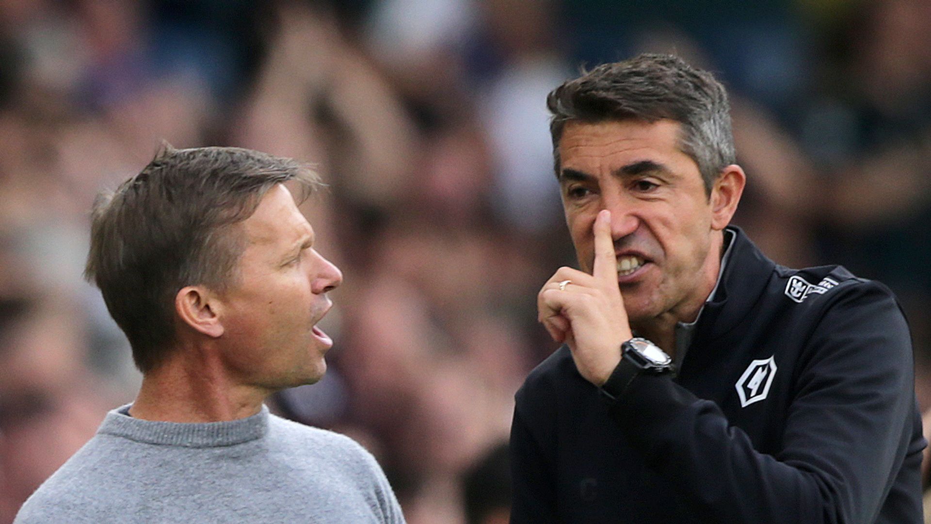 Marsch and Lage clash after Ait-Nouri own goal hands Leeds win over Wolves