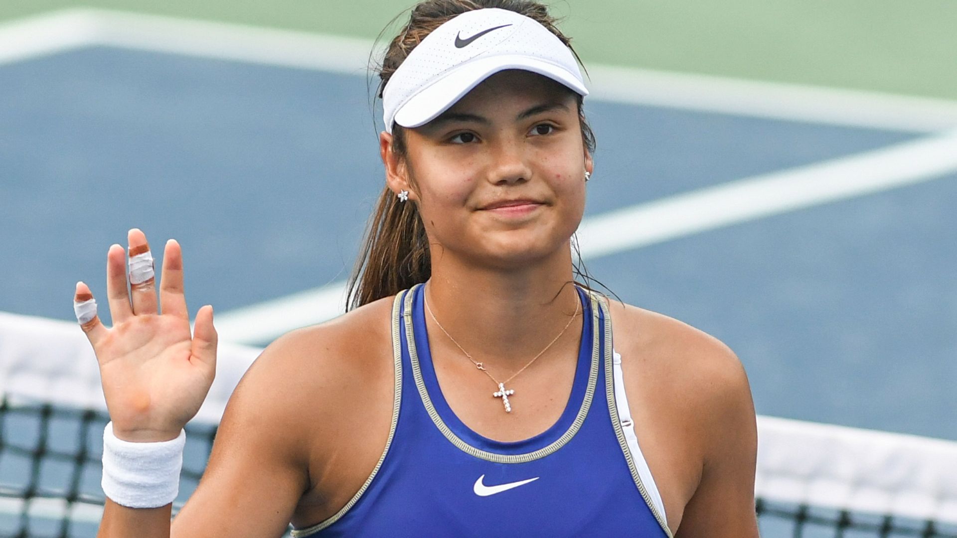 Raducanu out of National Bank Open after first-round defeat