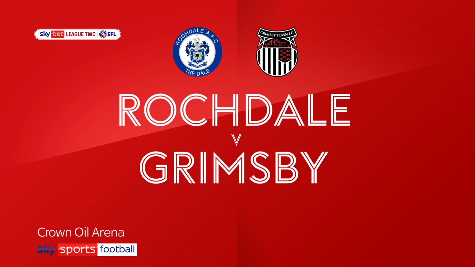 Rochdale 0-1 Grimsby: Luke Waterfall hits late sucker punch for Mariners