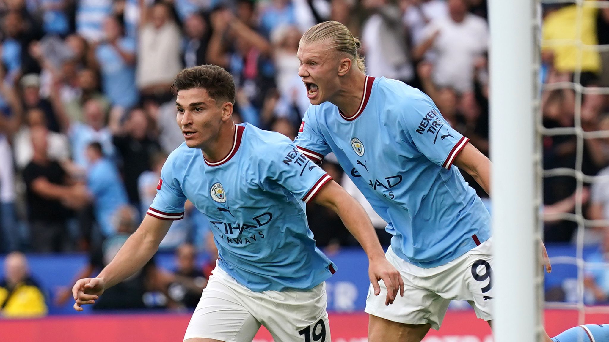 Julian Alvarez plays down Erling Haaland partnership at Man City