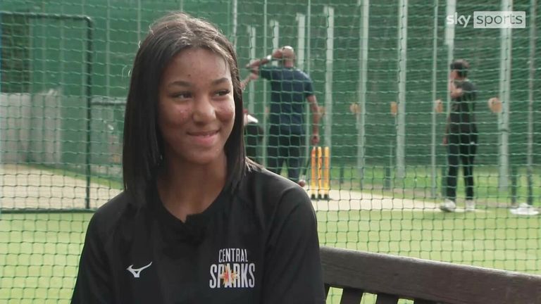 Davina Perrin: The 15-year-old set to become youngest player in The Hundred